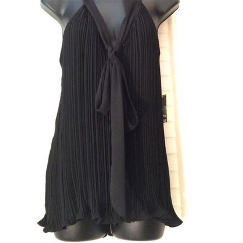 Rachel Roy black sleeveless top